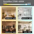 6x ILC pametni vgradni LED reflektor 8W - slika 5