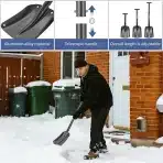 AKOZLIN teleskopska snežna lopata 54–82 cm - slika 3