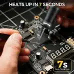 XIAZIR 45 W akumulatorski spajkalnik z LCD zaslonom - slika 2