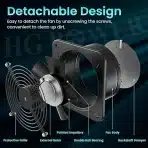 HG POWER Industrijski stenski odsesovalni ventilator 250mm - slika 4