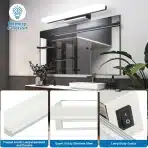 LIGHTESS 40 cm LED kopalniška svetilka za ogledalo - slika 3