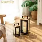 NUPTIO Outdoor LED lanterna s časovnikom in daljincem 23,5cm - slika 3