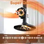 TOMERSUN magnetni ventilator za peč s termometrom - slika 2