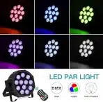 ZONQOONZ RGBW baterijski LED par reflektor - slika 3