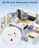 6x GEEVON detektor izliva vode - 100 dB - slika 2