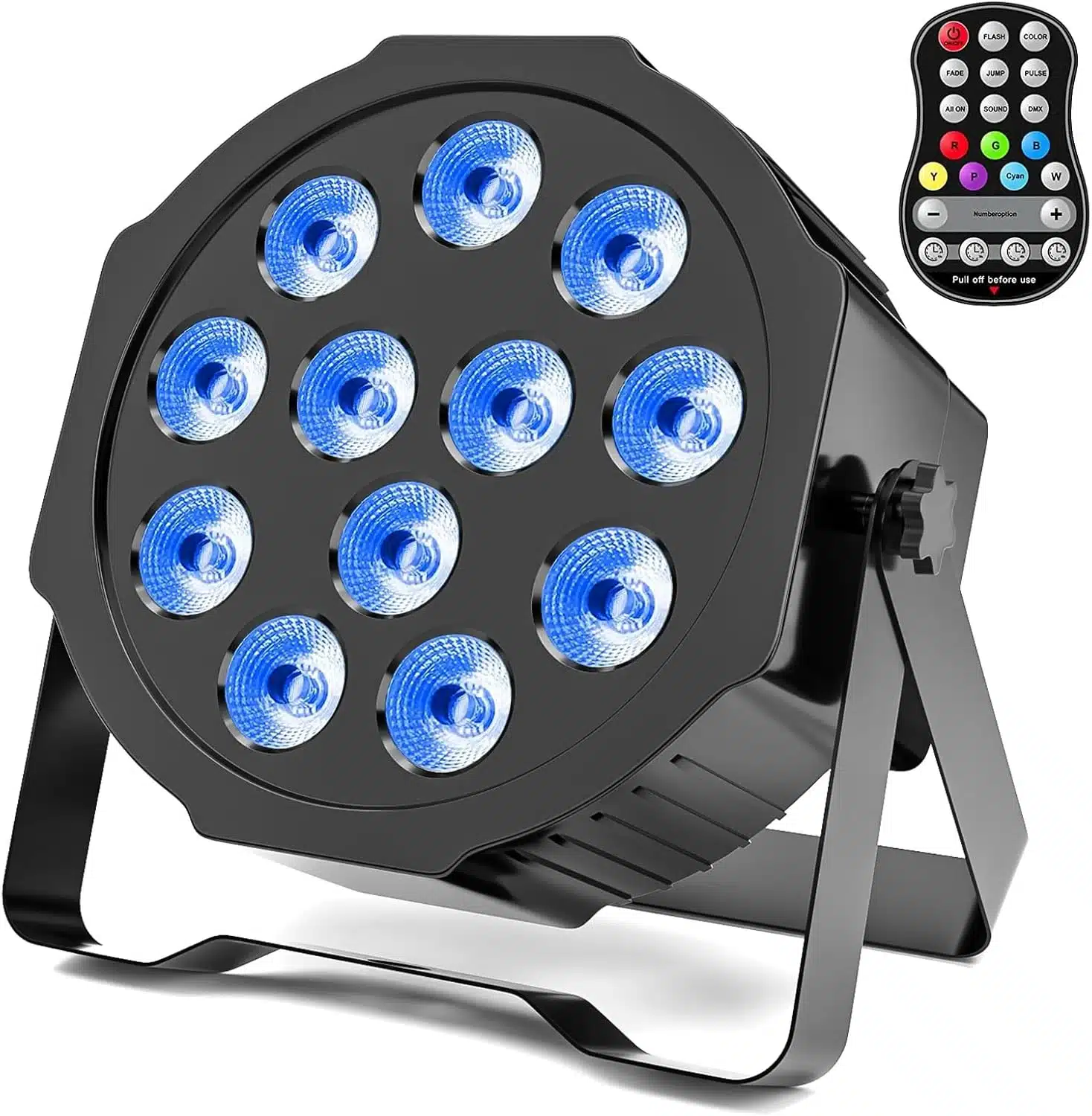 71czrKa7zAL._AC_SL1500 ZONQOONZ RGBW baterijski LED par reflektor - slika 1