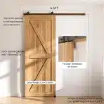 ETIASQSA drsni sistem za vrata 150 cm - slika 3
