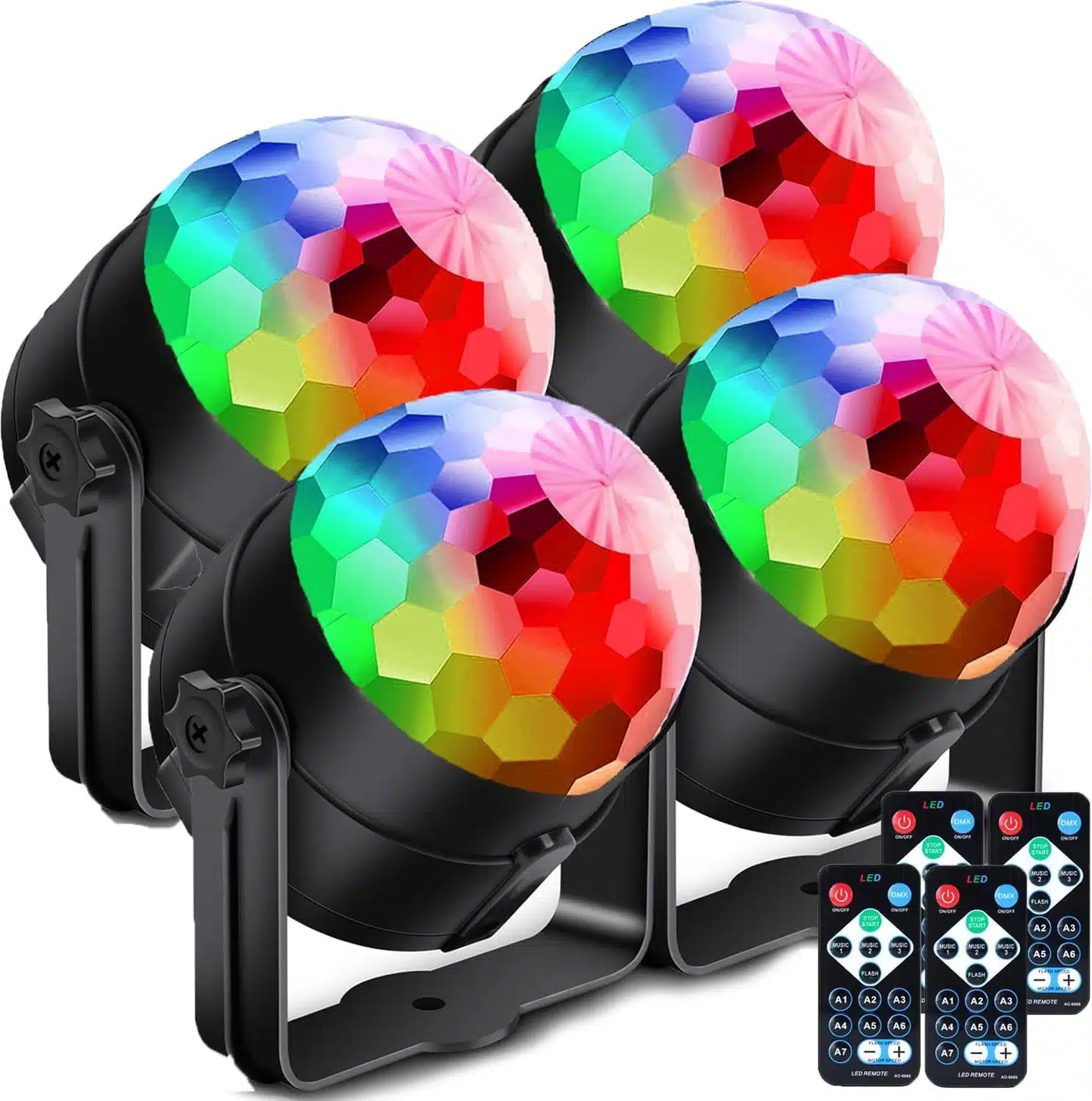 71fnaC-CLkL._AC_SL1500 4x CATPOWER disco led luč z daljincem - slika 1