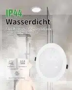 6x LED 17cm vgradna stropna svetilka - 16 W - slika 4