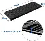 6x SPURTAR gumijaste stopniščne podloge - 76 × 25 cm - slika 4