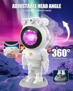 MYSTILUCK astronavtski projektor zvezdnega neba z luno - slika 5
