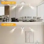 DOUGHELEC bastavljiva stropna LED svetilka - slika 5