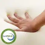 NOFFA 60x40x6cm nizka vzglavna blazina iz spominske pene - slika 5