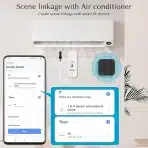 2x CHATTHEN Wi-Fi termometer in higrometer z zunanjo sondo - slika 5