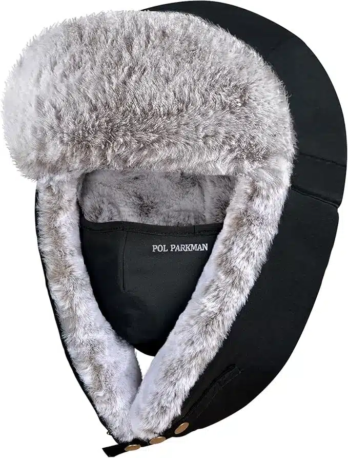71kfrGkdwoL._AC_SX679 WINTER AVIATOR zimska ushanka kapa z ušesnimi zavihki unisex - slika 1