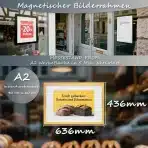 2x GENERISCH A2 samolepilni magnetni okvir - slika 5