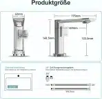 ALPHABATH kopalniška armatura za umivalnik - slika 2