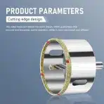 FLINTRONIC diamantna kronska žaga 68 mm za ploščice - slika 4