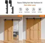 WOLFBIRD Drsni sistem za 2 drsna vrata - 200 cm - slika 3