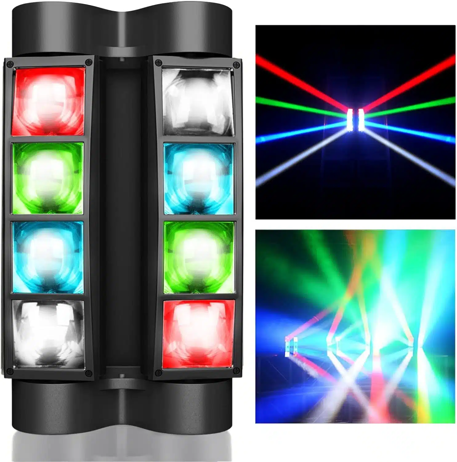 71nb53z64mL._AC_SL1500 BETOPPER LED DJ disco reflektor - slika 1