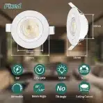 6x KYOTECH LED vgradna svetilka - slika 3