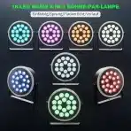 GLOWINGSTAGE RGBW LED PAR reflektor DMX512 - slika 3