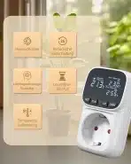 DEWENWILS 230 V termostatska vtičnica s temperaturnim senzorjem - slika 3