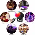 4x CATPOWER disco led luč z daljincem - slika 2