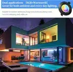 5x KYOTECH 90mm RGB LED vgradni reflektor - 5 W - slika 3
