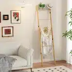 BAMBANG bambusovo lestveno stojalo za odeje - 180 cm - slika 3