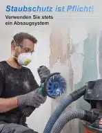 FUERDICH diamantna brusna plošča za beton 180mm z priklopom 22,2 mm - slika 3
