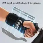 FREETOO L/XL opornica za zapestje s 3 kovinskimi oporami leva - slika 4