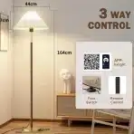CRLL LED talna svetilka z daljincem - 162 cm - slika 3