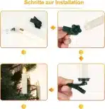 20x YUNSHENG LED božične svečke z daljincem - slika 5