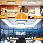 OTREN LED stropna panelna luč z daljincem 58x20cm 26W - slika 3