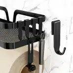TAOZUN Stenski kuhinjski organizator z držalom za papirnate brisače 32cm - slika 5