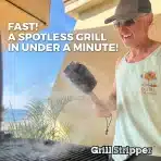 GRILL STRIPPER Krtača za čiščenje žara brez ščetin s strgalom - slika 5