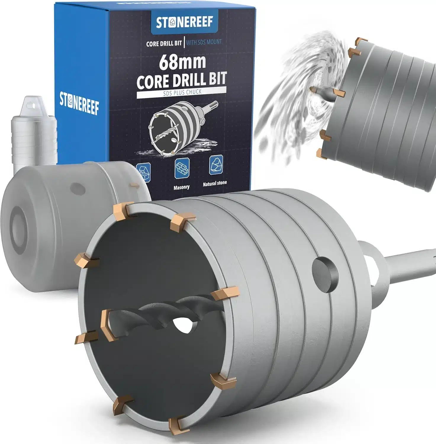 816xWsk9 6L._AC_SL1500 STONE REEF SDS-Plus kronski sveder za doze 68mm - slika 1