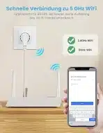 2x EIGHTREE pametna WiFi vtičnica 16A z merjenjem porabe energije - slika 3
