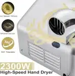 MODUNDRY 2300 W Električni sušilnik rok - slika 3