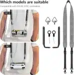 FPVTOSKY nosilni trak za DJI RC/RC 2 krmilnik z balansirnim nosilcem - slika 3
