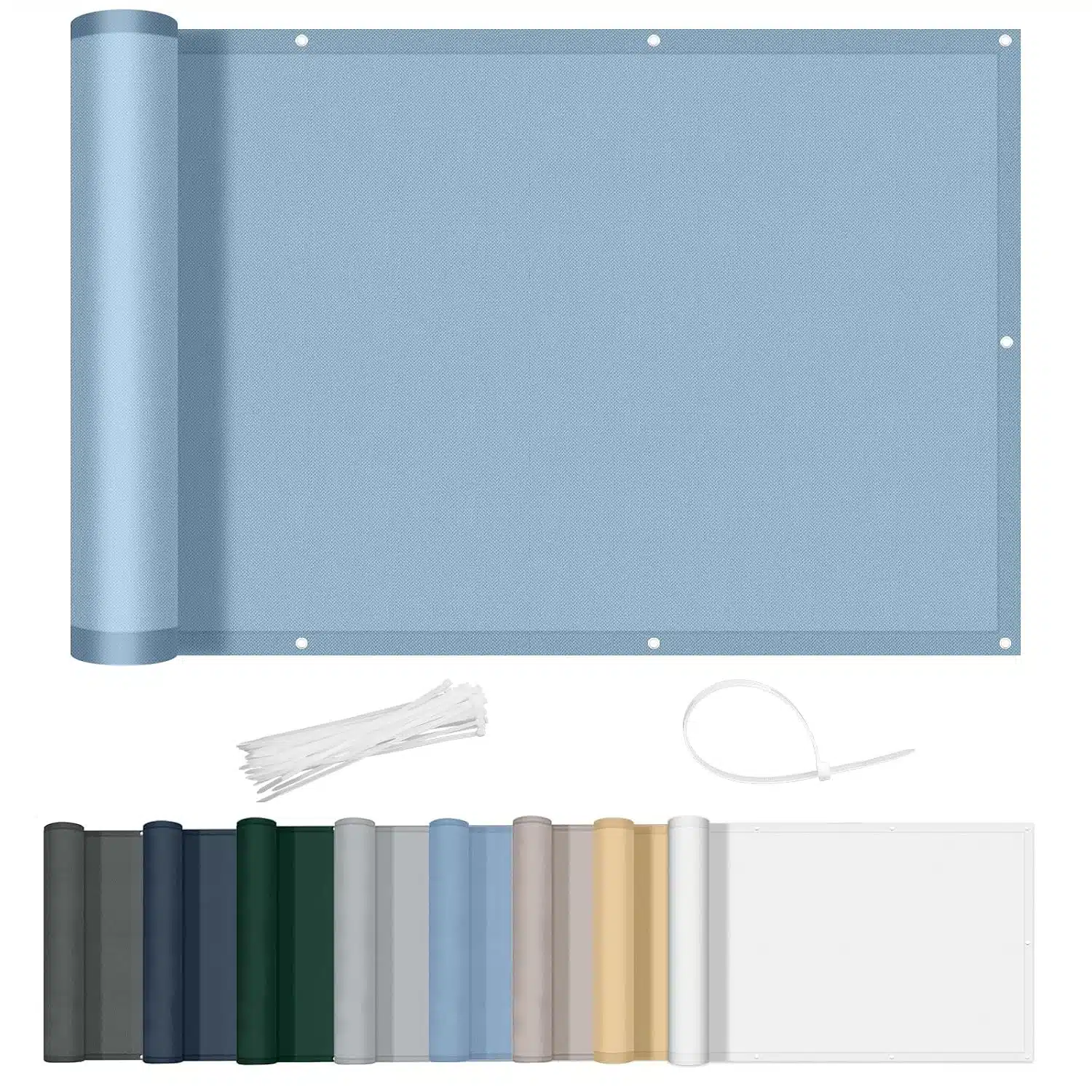 81CWjsepikL._SL1500 AXT SHADE 90 × 600 cm balkonska zaščitna ponjava - slika 1