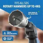 STONE REEF SDS-Plus kronski sveder za doze 68mm - slika 2