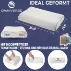 OMNIVERSE ergonomski vzglavnik iz spominske pene - slika 2