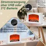 WLHONG LED dekorativni kamin svetilka - slika 5