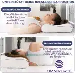 OMNIVERSE ergonomski vzglavnik iz spominske pene - slika 3