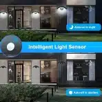 2x COMELY LED zunanja stenska svetilka s senzorjem - slika 4