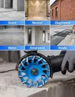FUERDICH diamantna brusna plošča za beton 180mm z priklopom 22,2 mm - slika 2