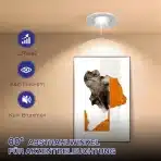 10x ALLESGUTE 95 mm LED vgradni reflektor - 4000 K - slika 2