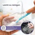 6x VOLILA 490 ml stekleni kozarci s pokrovom - slika 5